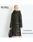 MIEGOFCE 2019 modny płaszcz kurtka damska ciepłe parki z kapturem Bio Fluff płaszcz z kapturem wysokiej jakości kobieta nowa kol