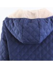 Johnature parki płaszcze z kapturem 5 kolor kobiety 2019 wiosna nowy jednolity kolor na co dzień kobiety tkaniny z długim rękawe