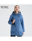 MIEGOFCE 2019 nowa wiosna jesień kolekcja pikowany płaszcz kobiet wiosna kurtka z kapturem kobiet Parka gorąca sprzedaż