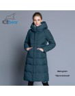 ICEbear 2019 nowy wysokiej jakości damska kurtka zimowa proste mankiet projekt wiatroszczelna ciepłe kobiet płaszcze moda marka 