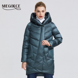 MIEGOFCE 2019 kurtka zimowa kobiety, jeśli chodzi o gromadzenie ciepła kurtka z niezwykłe projekt i kolory zimowe płaszcze daje 