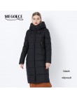 MIEGOFCE 2019 zima nowa kolekcja Bio Fluff z kapturem damskie zimowe płaszcz Parka europejski styl ciepłe stylowe damskie zimowe