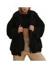 Moda bluza z kapturem z polaru futro płaszcz 2019 kobiet jesień zima ciepłe miękkie kurtka gruby pluszowy płaszcz krótki odzież 