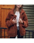 Elegancki Faux Fur Coat kobiety 2019 jesień zima ciepły miękki zamek futro kurtka kobiet pluszowy płaszcz codzienna odzież wierz