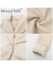 MissyChilli Faux futro patchwork miękkie płaszcz skórzany kobiet jesień krótki ciepła kurtka płaszcz kobiet puszyste teddy zima 