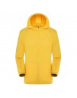 Mężczyzna kobiet kurtki okazjonalne Plus rozmiar cukierki kolor wiatroszczelna, ultralekka, odporny na deszcz, wiatrówka z kaptu