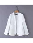 Podział projektu kobiety płaszcz płaszcz wierzchni na co dzień pani czarny i biały kurtka moda streetwear luźne odzież wierzchni