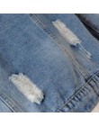 SEDUTMO 2018 Plus rozmiar 5XL kurtka dżinsowa kobiet chłopak Jean płaszcz Streetwear Harajuku w stylu Vintage, jesień, podstawow