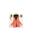 Płaszcz kobiety gruby płaszcz zimowy ciepłe z kapturem kieszenie Slim Faux futro Parka kurtka kobiet