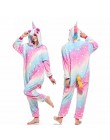 Flanelowe kombinezony kigurumi dla kobiet piżamy 2019 zima zwierząt kot piżamy dorosłych onesies Cosplay Pikachu flanelowe piżam