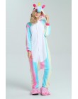 Flanelowe kombinezony kigurumi dla kobiet piżamy 2019 zima zwierząt kot piżamy dorosłych onesies Cosplay Pikachu flanelowe piżam