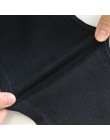 LEIJIJEANS 2019 Plus rozmiar przycisk fly kobiety jeans wysokiej talii czarne spodnie kobiety wysokie elastyczne spodnie obcisłe