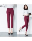 Spodnie typu casual kobiet 95% bawełna elastyczna szczupła spodnie obcisłe femal wiosna Street Wear ołówek spodnie Ladys eleganc