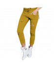 WENYUJH S-4XL Skinny Jeans kobiety spodnie jeansowe otwory spodnie ołówkowe z poszarpanym kolanem spodnie typu casual czarny bia