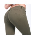 HEYJOE S-XL kobiety spodnie z niską talią Push Up Sexy Hip jednolity kolor, spodnie dla kobiet moda legginsy elastyczne czas na 