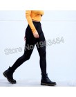 S-3XL nowy jesień 2019 moda Faux Leather Sexy cienkie czarne legginsy Calzas Mujer leginsy legginsy rozciągliwe Plus rozmiar 4XL