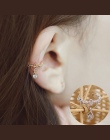 Nowy Klip Kolczyk Brincos Symulowane Perłowej Kolczyki Kryształowe Serce Liść Kwiat Gwiazdy Kości Ucha Mankiet Dla Kobiet Mężczy