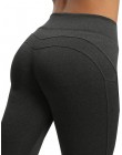 NORMOV Fitness legginsy kobiety wysokiej talii trening leginsy push-up Casual kobiety spodnie Mujer patchworkowe legginsy Plus r