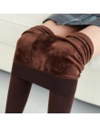 YRRETY Trend na drutach gorąca sprzedaż 2019 na co dzień zimowy nowy wysokiej elastyczna zagęścić legginsy damskie ciepłe spodni