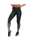 HEFLASHOR 2019 Sexy Women legginsy gotycki siatkowy design spodnie spodnie czarna wąska sportowa odzież nowe legginsy Fitness