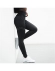 Legginsy spodnie spodnie wysokiej talii elastyczność dla kobiet Lady do biegania IK88