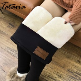 Spodnie zimowe kobiety termiczne legginsy wysokiej zwężone spodnie dla kobiet flanelowe Streetwear spodnie damskie spodnie zimow
