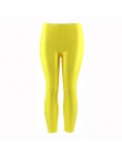 21 kolory Plus rozmiar fluorescencyjny kolor kobiet legginsy elastyczne legginsy Spandex Multicolor błyszczące błyszczące leggin