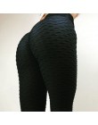 NORMOV kobiety czarny Push Up legginsy wysoka talia klasyczne spodnie kobiet trening legginsy Fitness odzież stałe oddychające