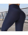 Scrunch z powrotem zima fitness legginsy biodra w górę Booty spodnie do ćwiczeń kobiet siłownia odzież sportowa dla fitness wyso