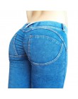 ATHVOTAR kobiety mama dżinsy wysokiej elastyczna plus rozmiar Jeansy ze streczem dla kobiet myte denim Jeans skinny ołówek spodn