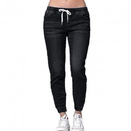 2018 nowy spodnie obcisłe jesienne w stylu Vintage wysoka talia Jeans nowe spodnie damskie spodnie pełnej długości spodnie luźne