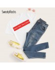 SweatyRocks paskiem po stronie zgrywanie Skinny dżinsy rekreacyjne elastyczne długie spodnie dżinsowe 2019 wiosna kobiety Street