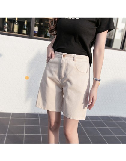 Hzirip 2019 lato kobiety popularne krótkie mody luźne bawełniane spodnie szerokie nogawki spodenki cukierki kolorów na co dzień 