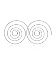 Czechy Etniczne Osobowości Okrągłe Spirali Spadek Kolczyki Przesadzone Love Heart Whirlpool Biegów Kolczyki dla Kobiet Plaża Biż