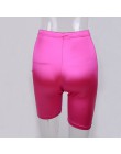 Colysmo odzież sportowa spodenki dla motocyklisty kobiet 2019 elastyczne spodenki z wysokim stanem lato różowy neon panie seksow
