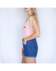 GOPLUS wysokiej talii spodenki jeansowe 2019 wiosna lato kobiet rocznika stałe spodenki dżinsowe dla kobiet panie szorty w dużyc