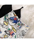 Damskie spódnica ołówkowa 2019 nowy Cartoon Mouse drukuj wysokiej talii Slim spódnice młoda dziewczyna lato duży rozmiar japonia