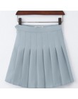 ELEXS kobiety moda lato wysokiej talii plisowana spódnica wiatr Cosplay spódnica kawaii kobiet Mini spódnice krótkie pod nim E11
