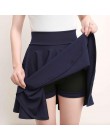 Surmiitro Plus rozmiar 4XL spodenki spódnice damskie 2019 lato linia Sun szkoła wysokiej talii plisowana spódnica kobiet koreańs