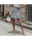 Womail spódnica kobiety lato 2019 nowych moda Bohe wysokiej talii potargane kwiatowy Print plaża krótka spódnica nowy 2019 M27