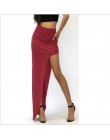 Nowy marka projektant lato gorąca sprzedaż 2016 nowość Sexy kobiety spódnica Lady otwarta strona podział spódnica wysokiej talii