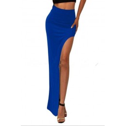 Nowy marka projektant lato gorąca sprzedaż 2016 nowość Sexy kobiety spódnica Lady otwarta strona podział spódnica wysokiej talii