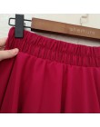 2019 Bohemia długie spódnice kobiety Stretch wysokiej talii stałe szyfonowa spódnica linii Casual plisowana spódnica maxi Faldas