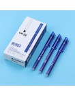 Ruixiang Frixion długopis żelowy szkoła wymazywalnej długopis z żelowym wkładem 0.5mm kryształ niebieski czarny Standard pisania