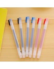 6 sztuk MUJI w stylu 0.5mm długopis na bazie wody długopis żelowy czarny/czerwony/niebieski pióro atramentowe ekspres pióro szko