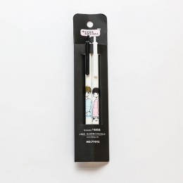 2 sztuk/partia Mohamm 0.5mm dzieci japoński długopis żelowy Kawaii szkolne stacjonarne