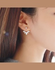 2018 Nowy Cyrkon Kryształ Ear Cuff Klip Liścia Stadniny Kolczyki Dla Kobiet Kurtki Piercing Kolczyki Biżuterii Brincos