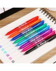 1 PC 0.5mm kolorowe z tworzywa sztucznego kasowalna żel pióro do pisania Student Pen zestaw materiały biurowe akcesoria szkolne 