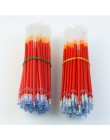 10 sztuk długopis żelowy ścieralny do napełniania pióro neutralne dobrej jakości wkład czarny niebieski czerwony 0.5mm 0.38mm Bu