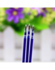 10 sztuk długopis żelowy ścieralny do napełniania pióro neutralne dobrej jakości wkład czarny niebieski czerwony 0.5mm 0.38mm Bu